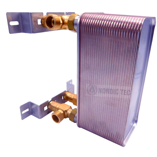 Výmenník tepla Nordic Tec 40 platní pre plynový kotol 20 kW 3/4