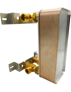 Doskový výmenník tepla Nordic TEC BA-16-12-1 " 20 kW 2
