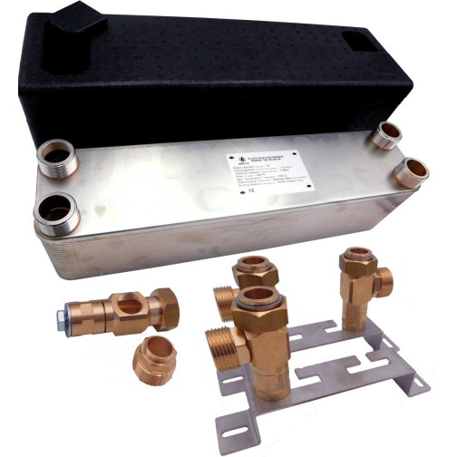 výmenník komplet 20 dosiek 110 kw Ba-60-20