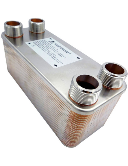 Výmenník tepla 1250 kW 2" Ba-95-50