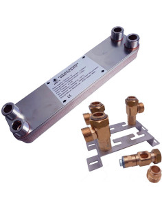 ohrev doskovým výmenníkom 15kw 2