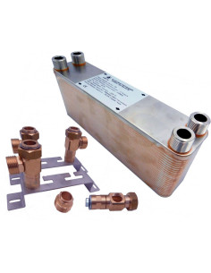 Výmenník tepla Nordic Tec Ba-23-50 3/4" 30-55 kW sk 2