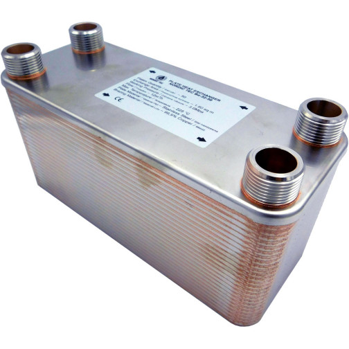 warmtepompen 12 kw warmtewisselaars 1 1/4" Nordic Tec