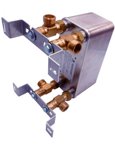 Výmenník tepla Nordic Tec Ba-27-70 1 1/4" 150 kW pre tepelné čerpadlo 2