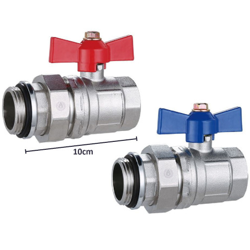 Guľový ventil 1 1/4" DN32 5/4" - Sada 2 ks
