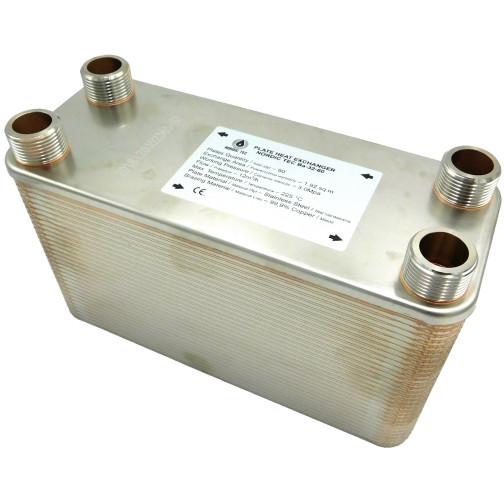 Výmenník tepla Nordic Tec Ba-115-140 2" 650 kw 1250 kW