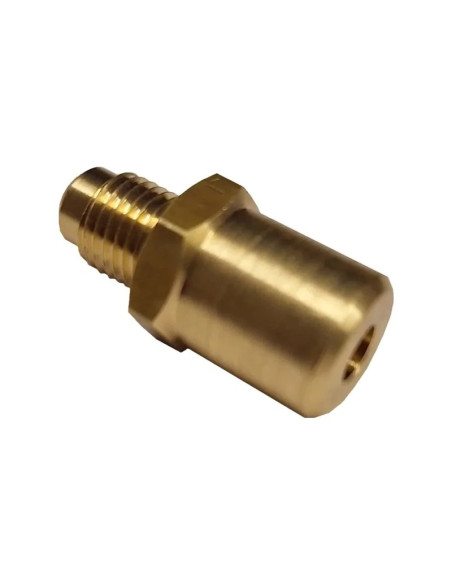 Nipel na spájkovanie do výmenníka: Rúrka 7/8" | Závit 3/8" SAE