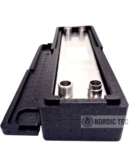 Výmenník tepla s izolaciou chladivo-voda Nordic Tec Ba-68-26-F