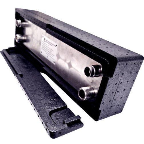 Výmenník tepla chladivo-voda do 45 bar - Nordic Tec Ba-68-26-F 1" - 7/8"