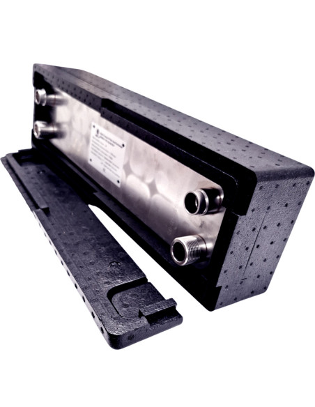 Výmenník tepla chladivo-voda do 45 bar - Nordic Tec Ba-68-26-F 1" - 7/8"