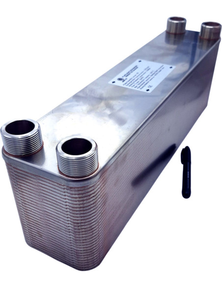 tepelný výmenník 100 kW Nordic Tec Ba-60-60 SK090
