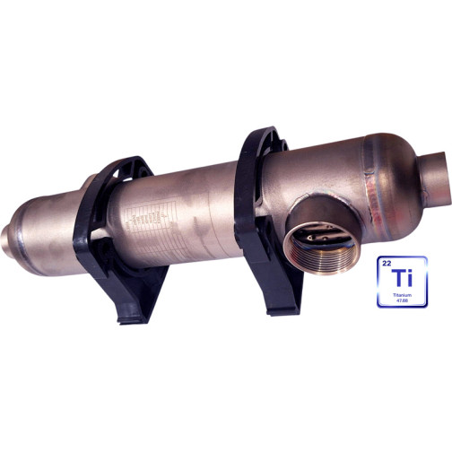 Titánový Výmenník tepla bazénový Nordic Tec B155-Ti 45 kW SK6