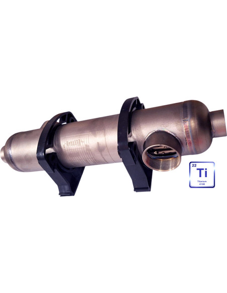 Titánový Výmenník tepla bazénový Nordic Tec B155-Ti 45 kW SK6