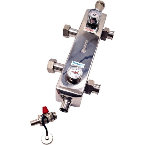 Anuiloid s ventilom - Nordic Tec + Manometer a Termometer