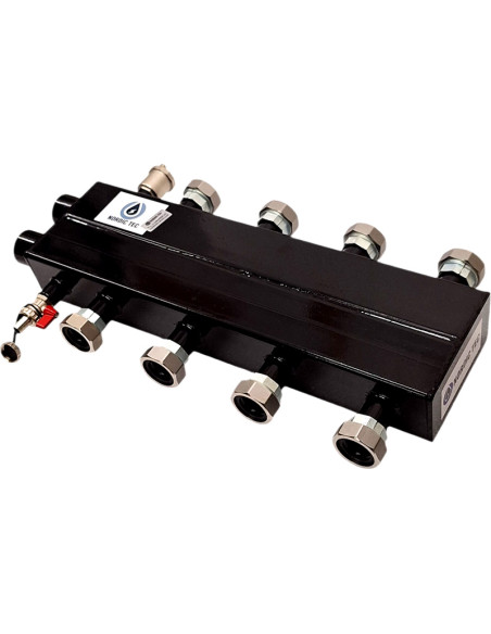 Anuloid - Hydraulický separátor-rozvádzač 4 okruhy Nordic TEc 2+2
