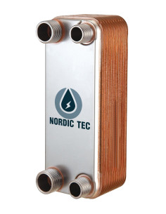 Výmenník tepla Nordic Tec Ba-12-20 3/4 & 1/2" 5-20 kW 20 dosiek 2