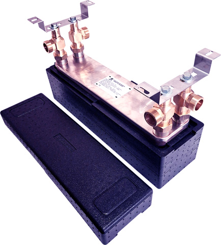 Kompletná sada doskového výmenníka tepla Nordic Tec Ba-60-60 SK8